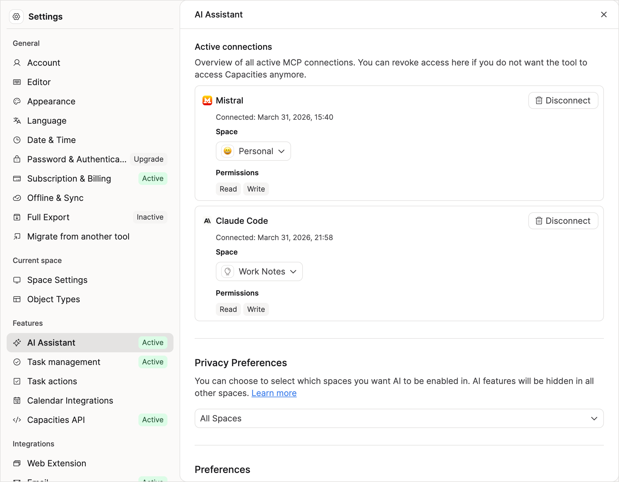 active-ai-connections