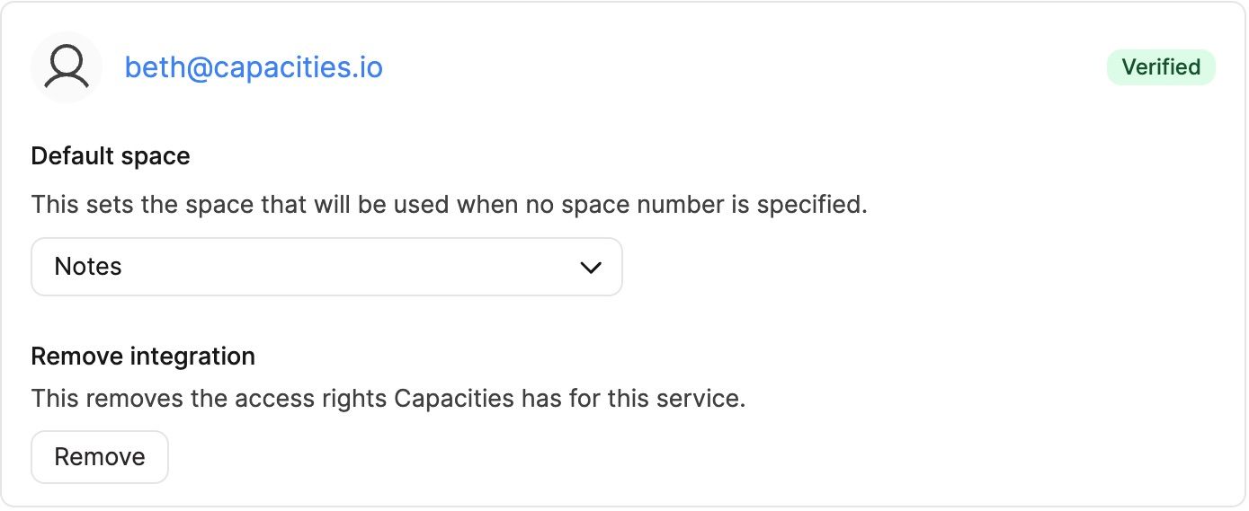 Choose default email