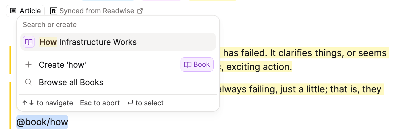 refining linking search