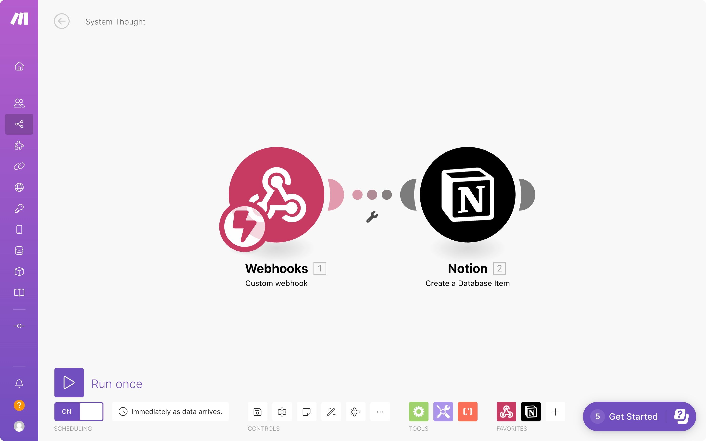 Using Make for Webhooks