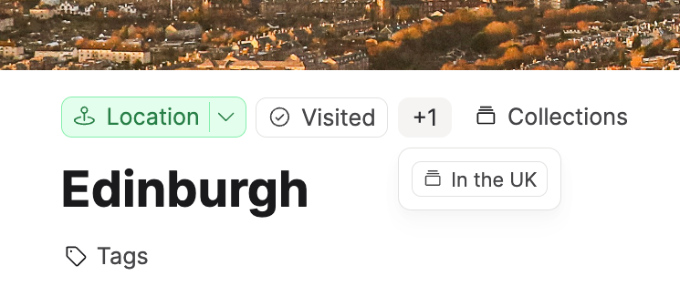 tags vs collections image