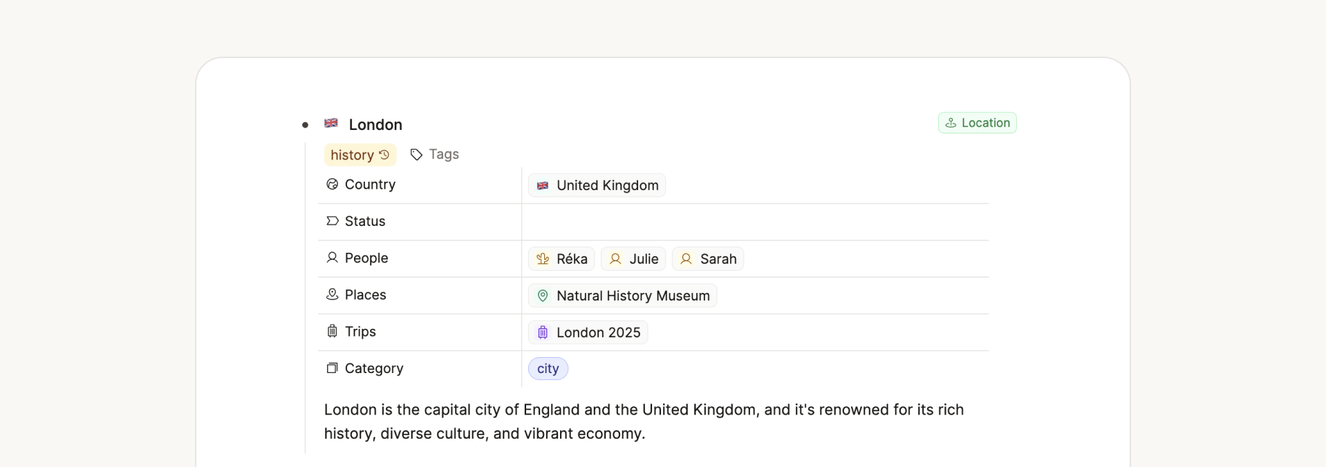 Embed view