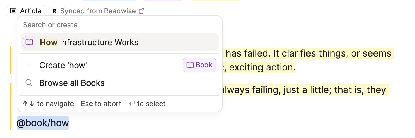 refining linking search