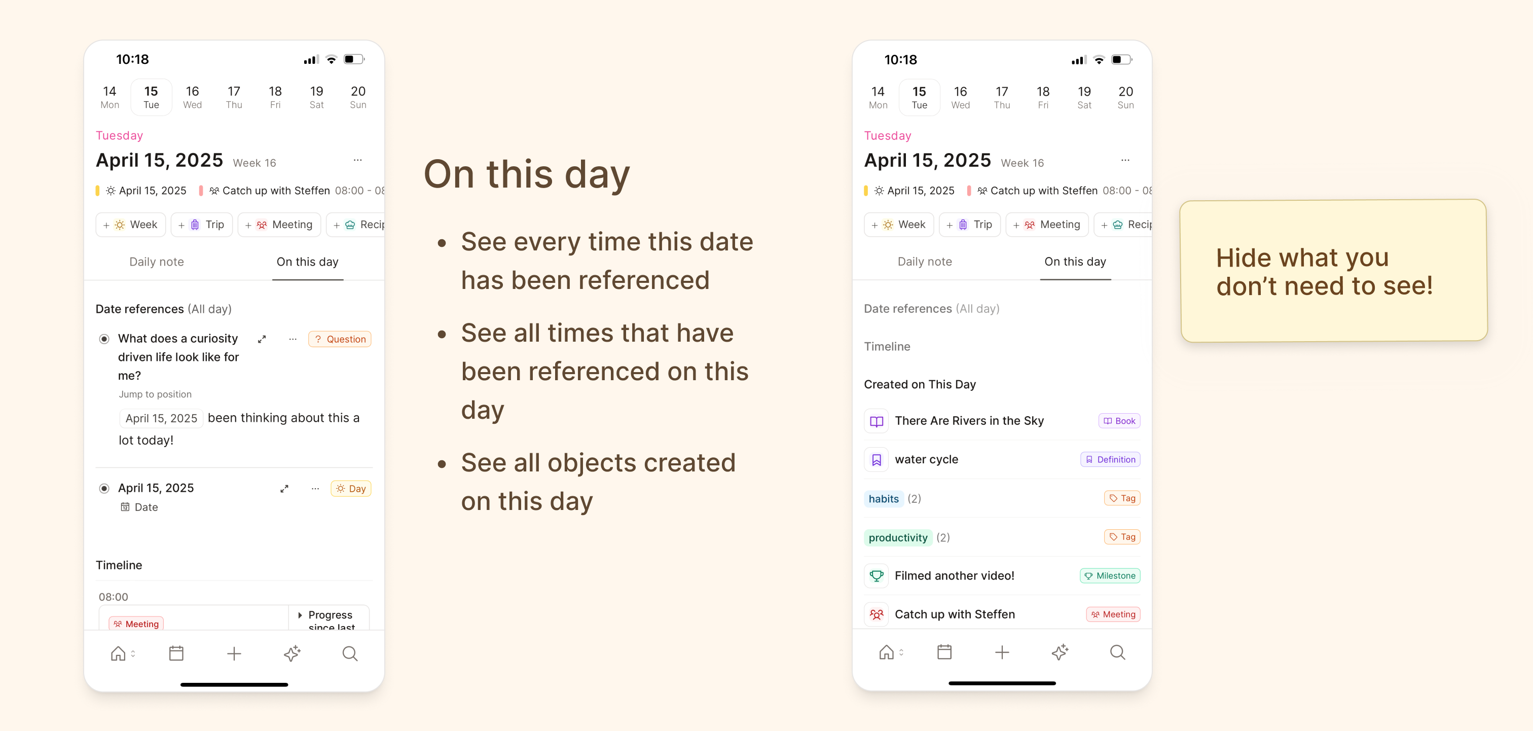 On this day mobile