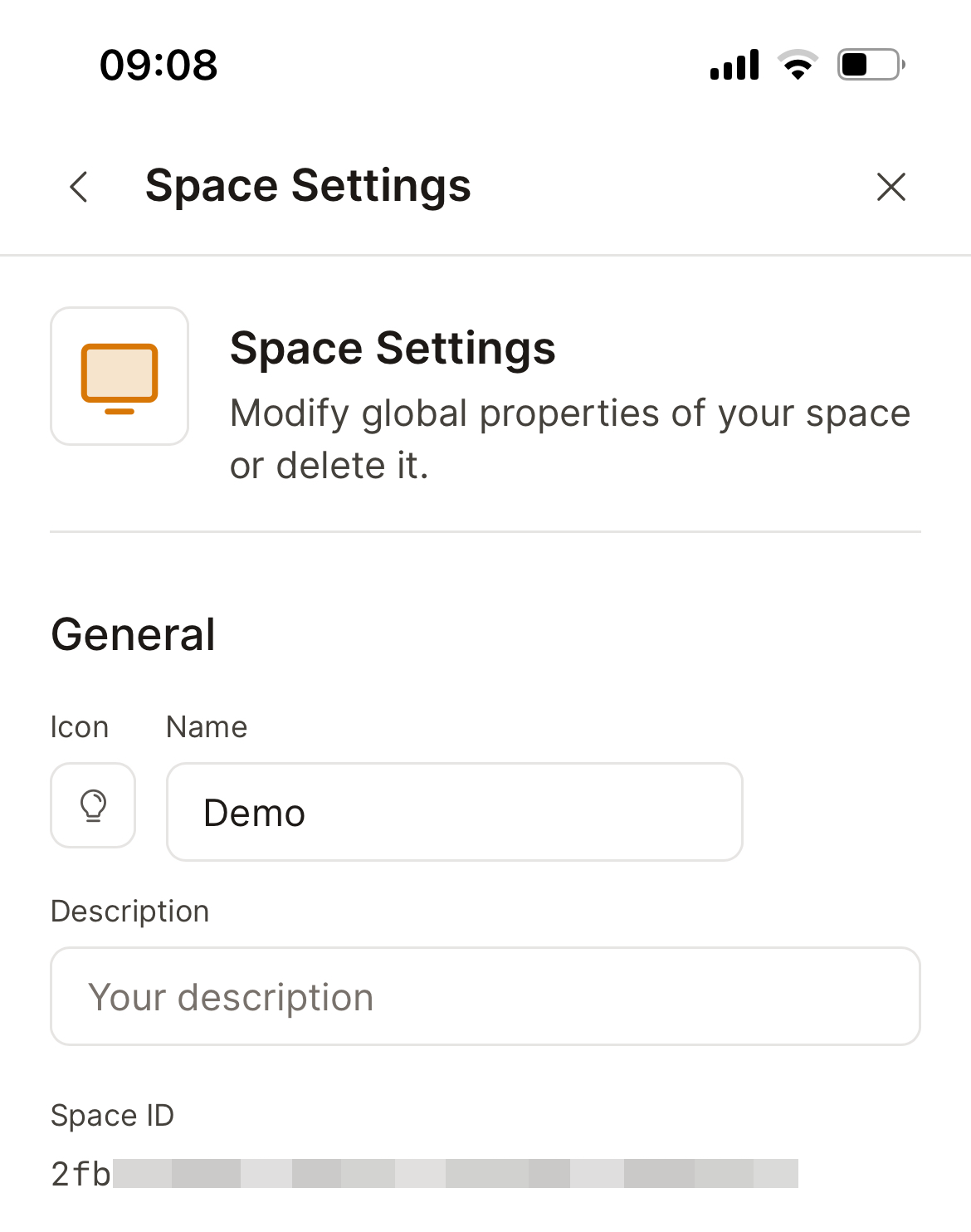 Space ID