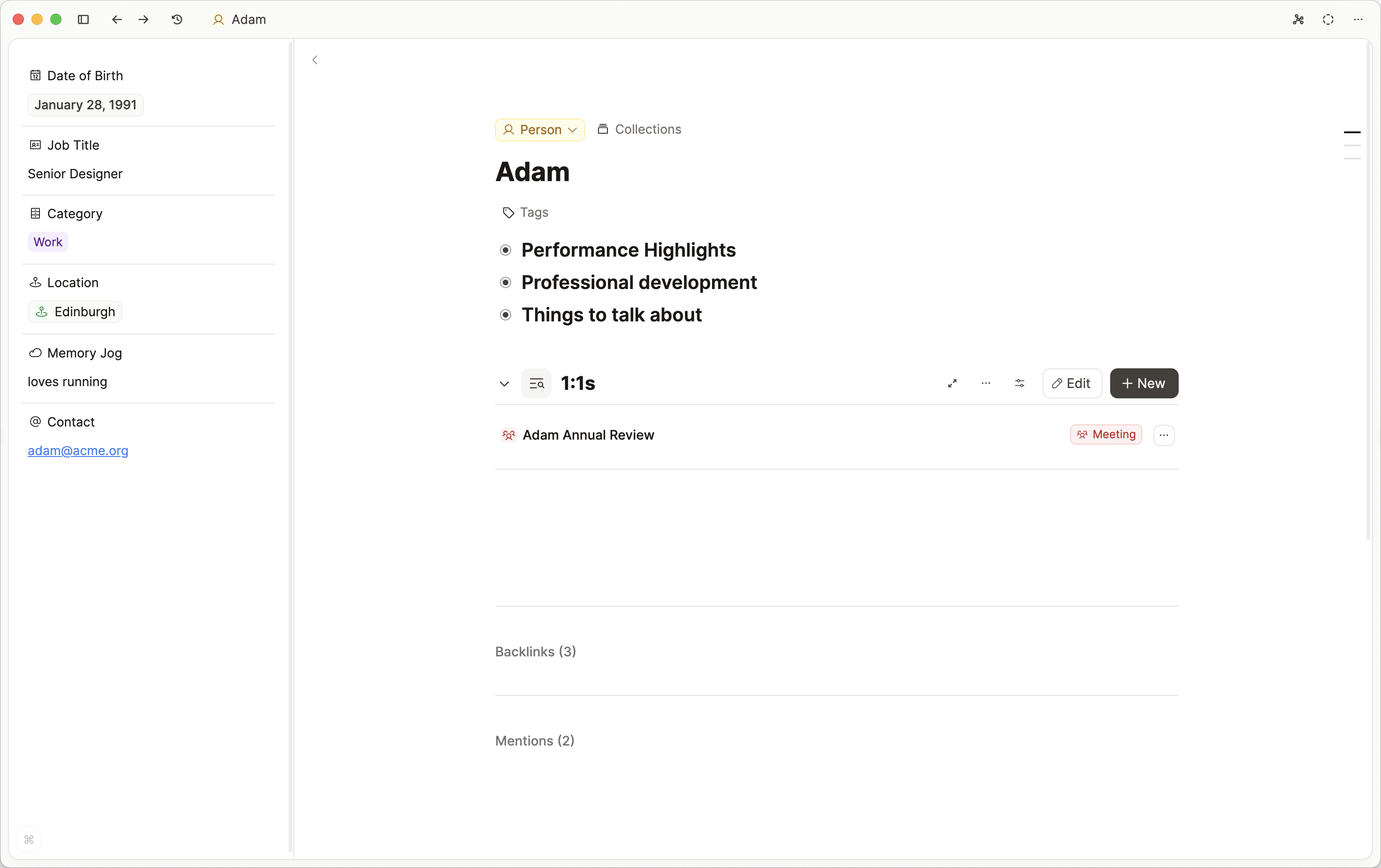 variable adam